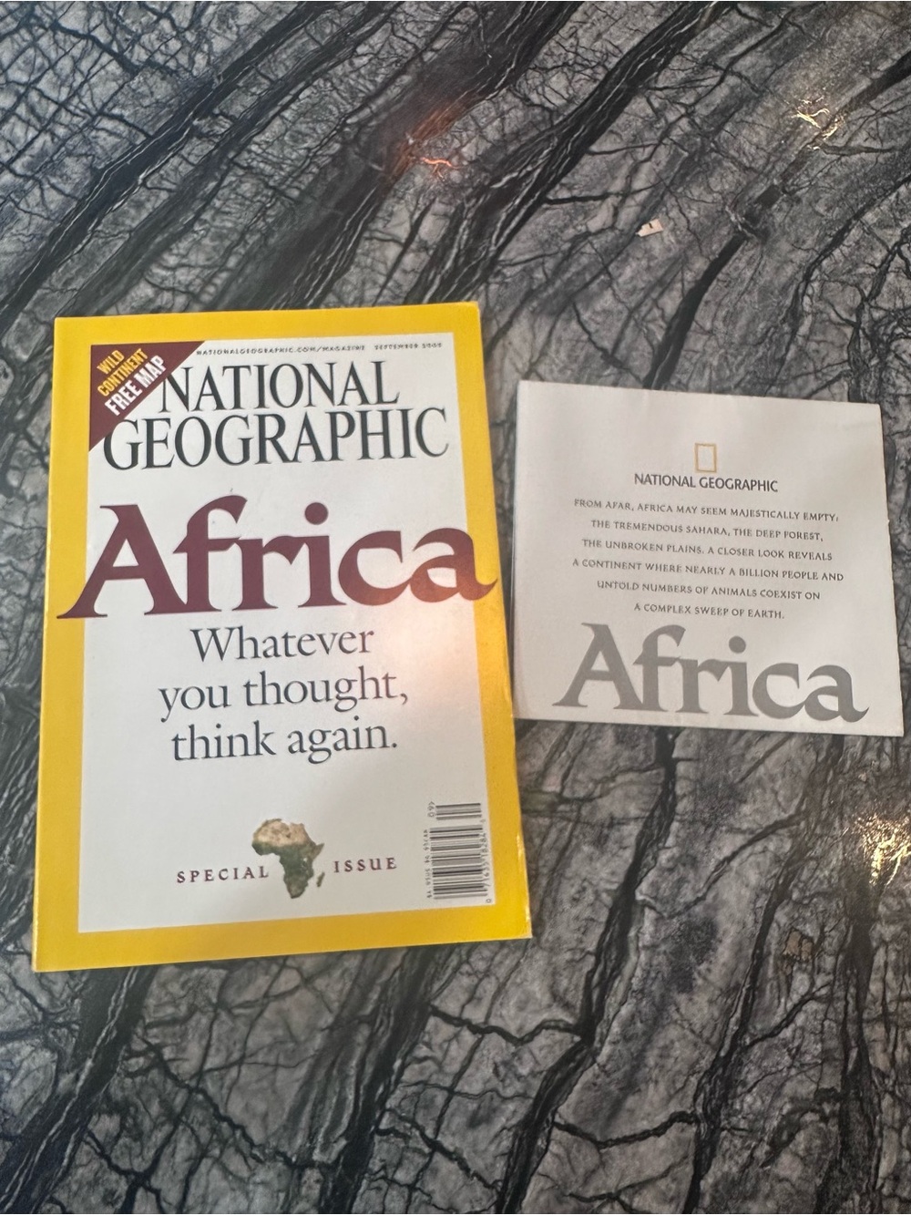 National Geographic Africa Special Issue - September 2005